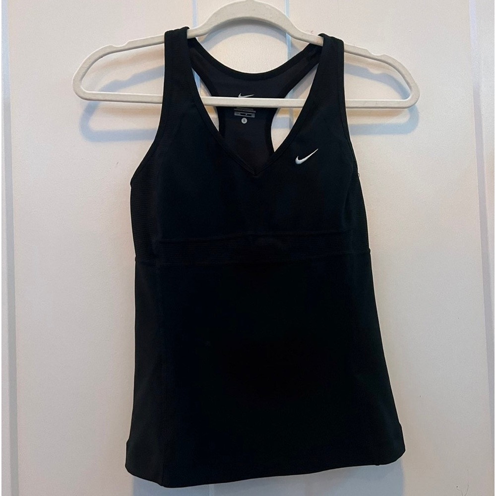 Nike Womens Workout Black Tank Top Size S